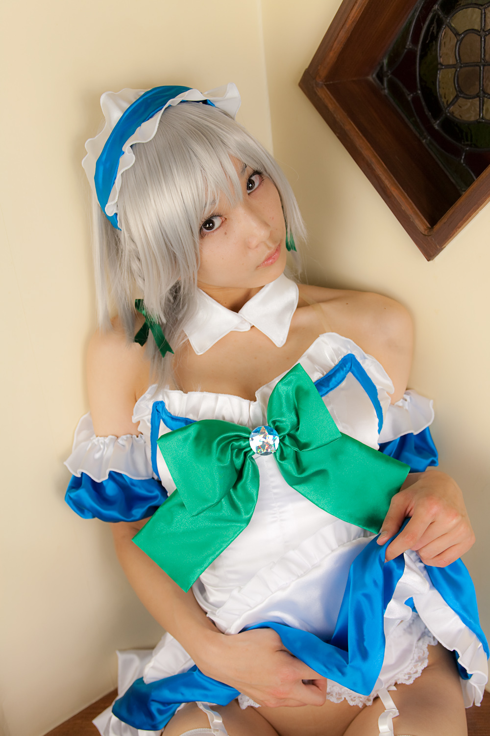 cosplay扮相美女套图 c77 Sakuya Izayoi　(3)